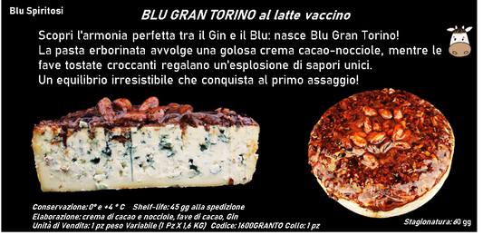 BLU GRAN TORINO al latte vaccino 1,6 kg ca.