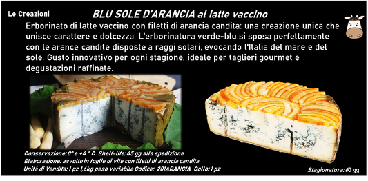 BLU SOLE D’ARANCIA al latte vaccino 1,6 kg ca.