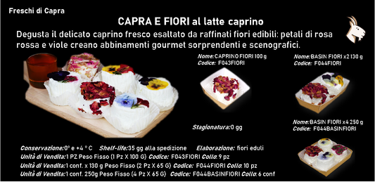 CAPRA E FIORI al latte caprino
