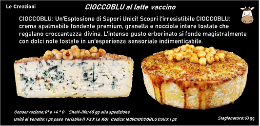 CIOCCOBLU al latte vaccino 1,6 kg ca.