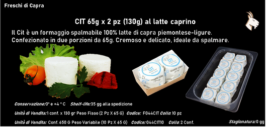 CIT 65g al latte caprino
